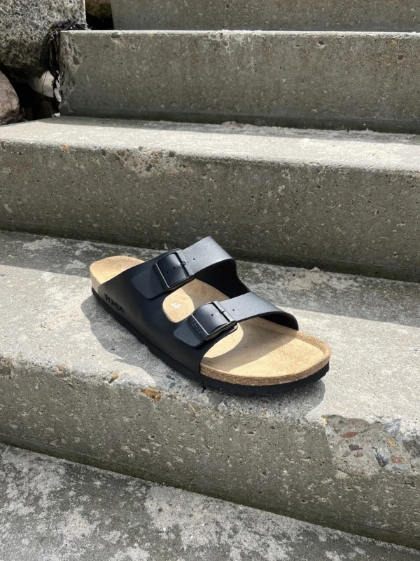Rohde - Herre slippers i sort