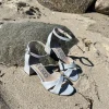Rylko - Blå læder sandal