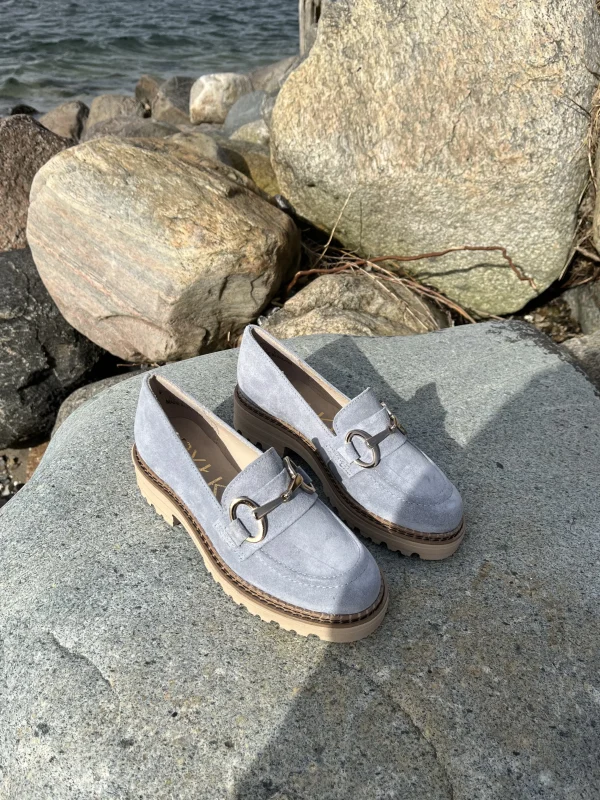 Rylko - Lyseblå loafers