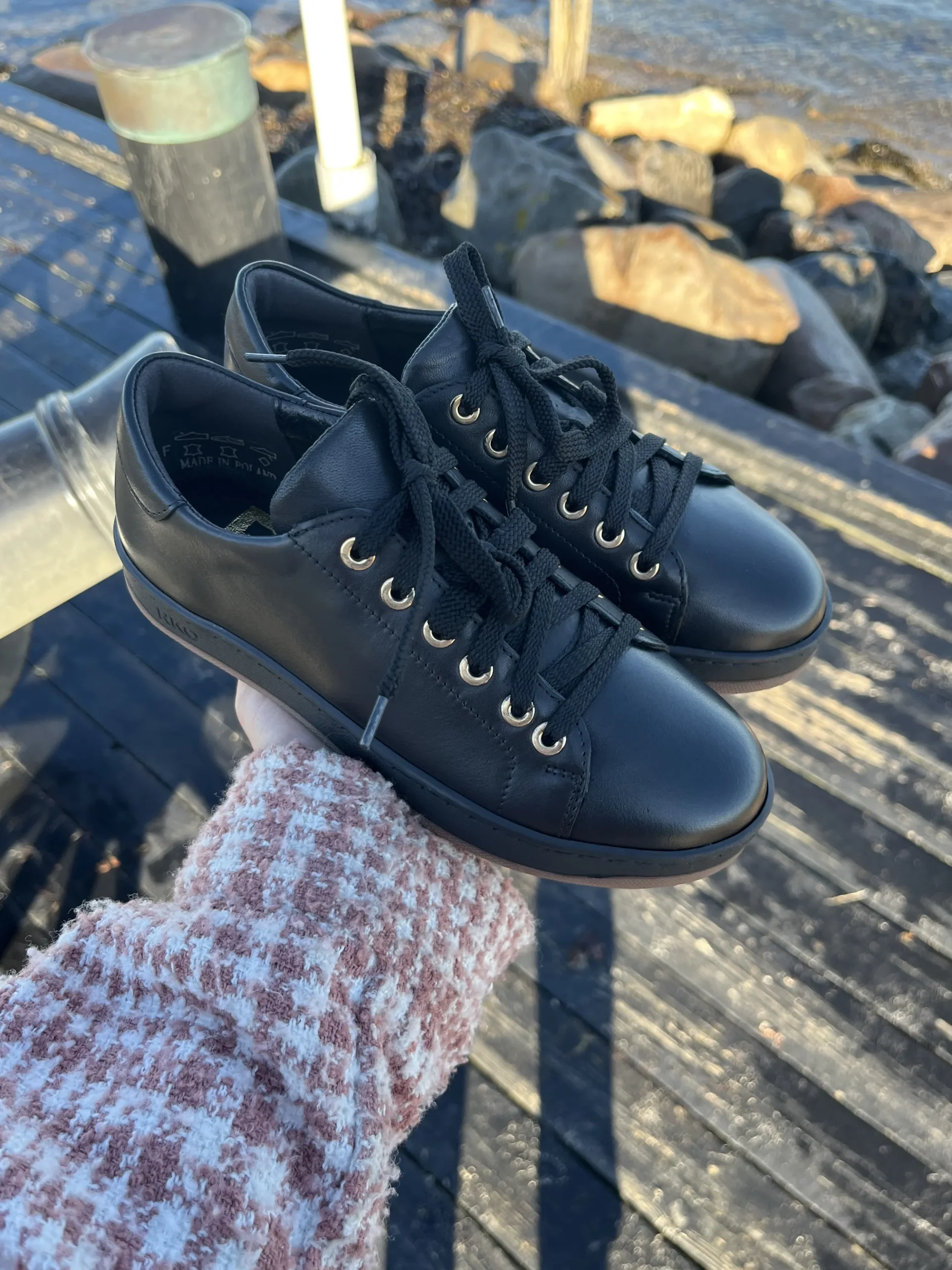 rylko__sort_lder_sneakers_2.webp Rylko - Sort læder sneakers